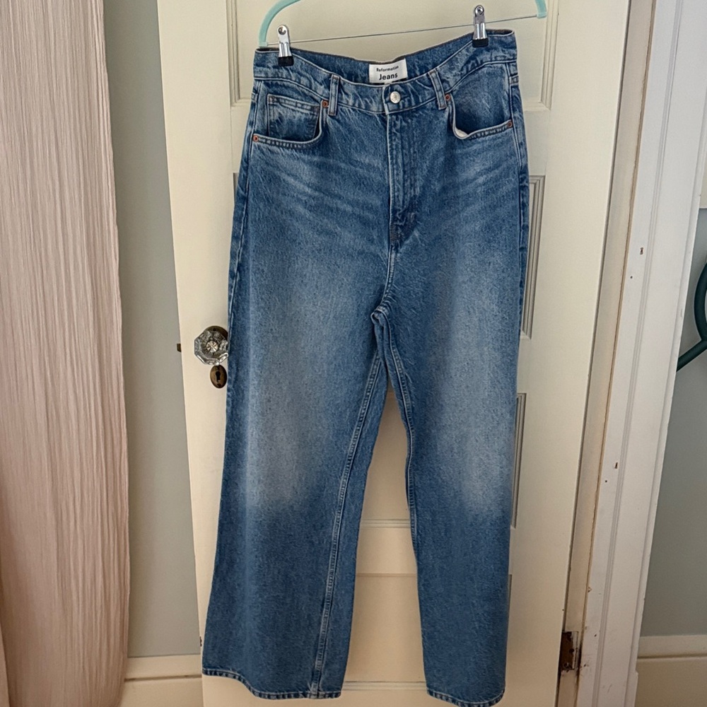 Reformation High Waist & Wide Leg Jeans